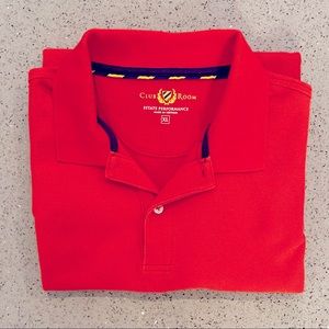 Men’s Club Room Crimson Polo Shirt